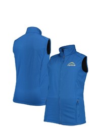 Dunbrooke Royal Los Angeles Chargers Big Tall Archer Softshell Full Zip Vest At Nordstrom