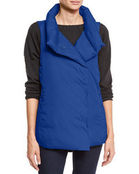 Eileen Fisher Weather Resistant Down Puffer Vest Petite