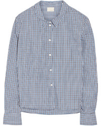 Band Of Outsiders Gingham Checked Cotton Shirt
