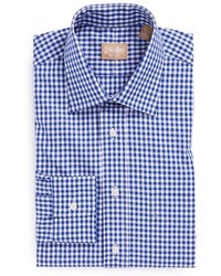 Gitman Regular Fit Cotton Gingham English Spread Collar Dress Shirt