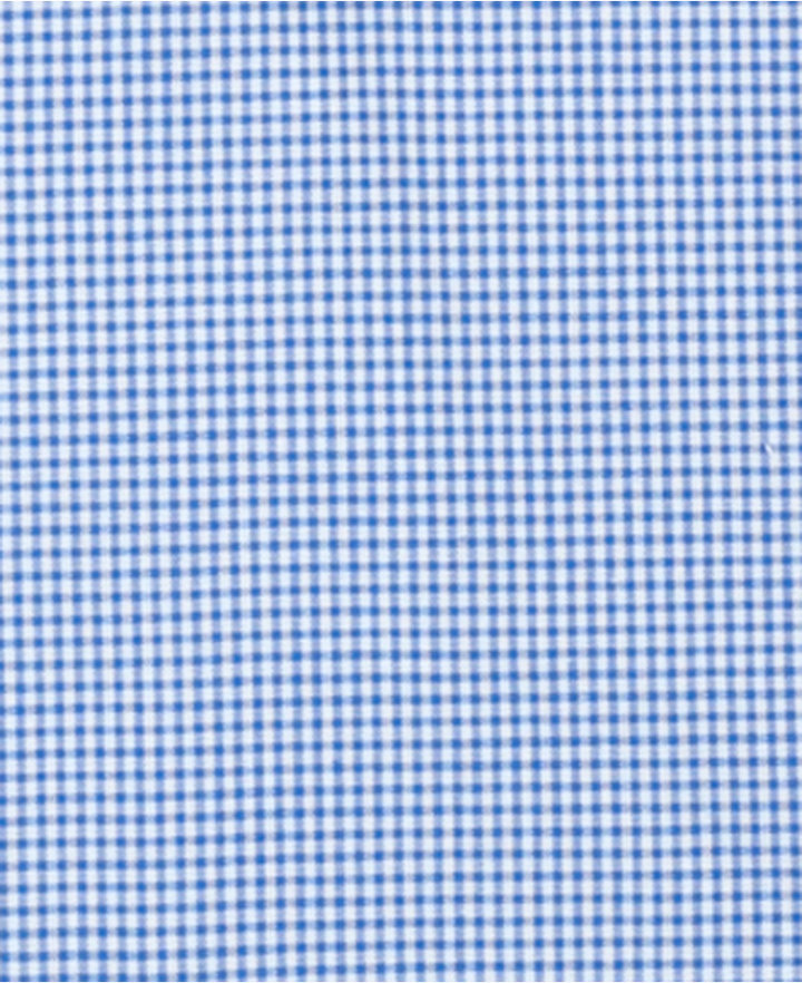 Lauren Ralph Lauren Non Iron Slim Fit Blue Micro Gingham Dress Shirt ...