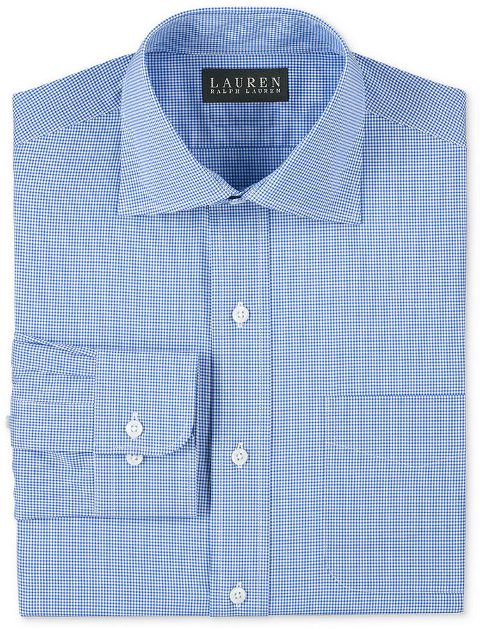 Men's Non-Iron Traditional Fit Point Collar Dress Shirt