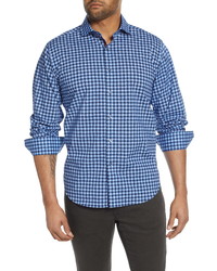 Bugatchi Classic Fit Plaid Button Up Shirt