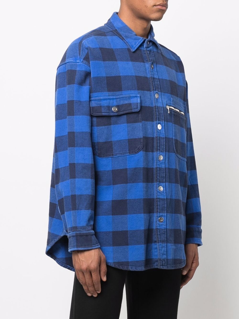 gingham overshirt