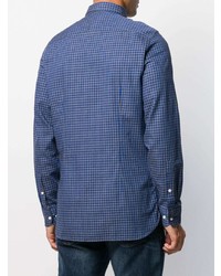 Tommy Hilfiger Logo Embroidered Check Shirt