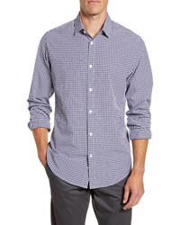 Mizzen+Main Malone Gingham Check Regular Fit Button Up Shirt