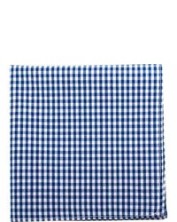 Cufflinks Inc. Cufflinks Inc Gingham Cotton Pocket Square Blue Ties