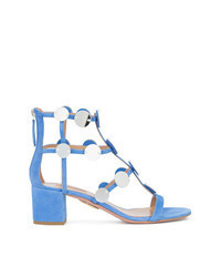 Blue Gladiator Sandals