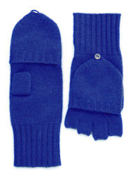 Lord & Taylor Cashmere Pop Top Mittens