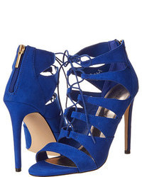 Blue Heeled Sandals