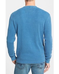 Tailor Vintage Classic Fit Waffle Knit Henley