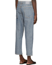 6397 Indigo Herringbone Shorty Jeans
