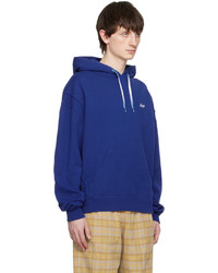Axel Arigato Blue Chopped Ombr Hoodie
