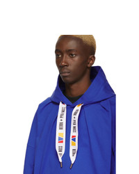 Reebok By Pyer Moss Blue Collection 3 Jersey Hoodie