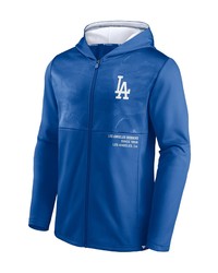 FANATICS Branded Royal Los Angeles Dodgers Primary Logo Full Zip Hoodie At Nordstrom
