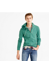 J.Crew Brushed Fleece Zip Hoodie