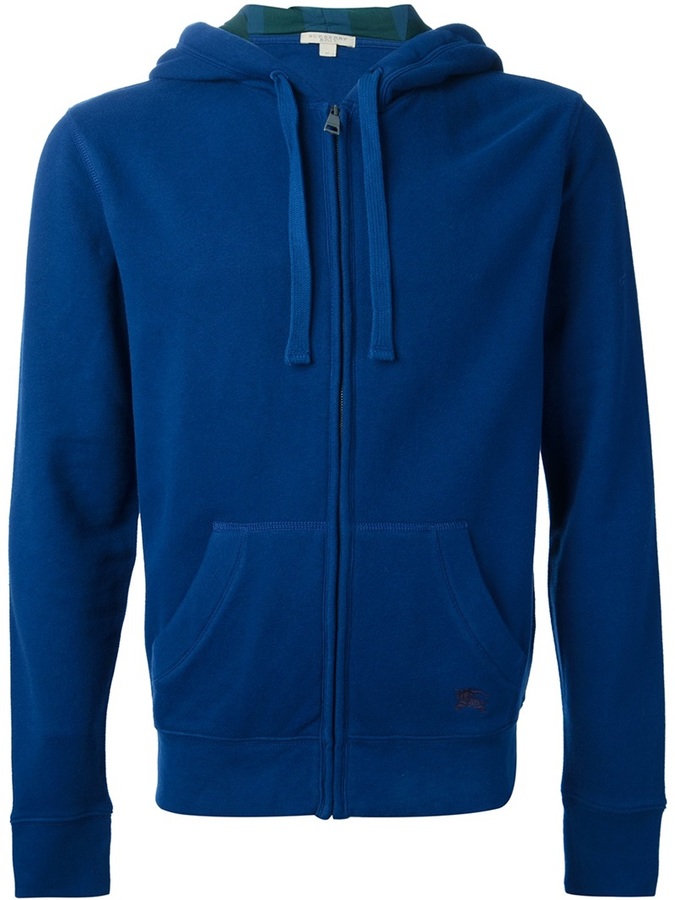 burberry blue hoodie