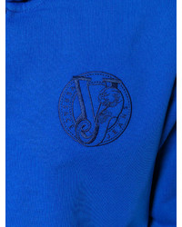 Versace Jeans Logo Detail Zip Hoodie