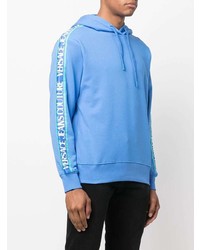 VERSACE JEANS COUTURE Logo Tape Drawstring Hoodie