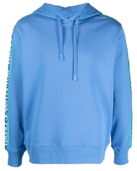 VERSACE JEANS COUTURE Logo Tape Drawstring Hoodie
