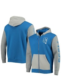 Mitchell & Ness Royal Indianapolis Colts Team Full Zip Hoodie Jacket At Nordstrom
