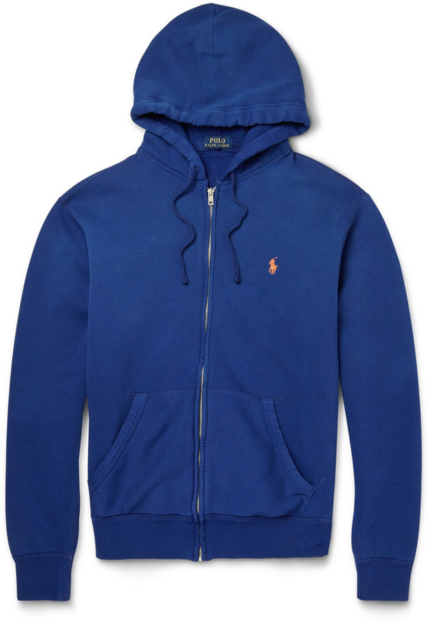 blue ralph lauren hoodie