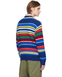Polo Ralph Lauren Navy Striped Sweater
