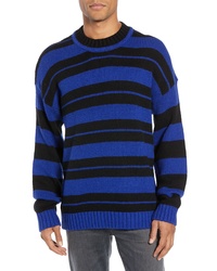 French Connection Regular Fit Varsity Stripe Sweater