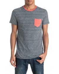 Quiksilver Cape May Lefts Stripe Pocket T Shirt