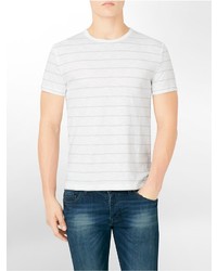 Calvin Klein Classic Fit Striped City Slub T Shirt