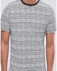 Celio Crew Neck Stripe T Shirt