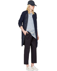 A.P.C. Blue Striped Becky Dress