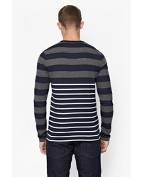 French Connection Craven Stripe Long Sleeve T Shirt