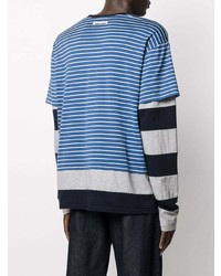 Marni Double Layered Striped T Shirt