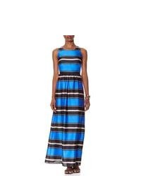 The Limited Striped Maxi Dress Blue 8