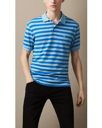 burberry striped polo shirt
