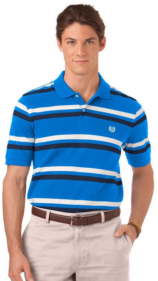 Chaps Classic Fit Beach Grove Striped Polo | Where to buy & how to wear