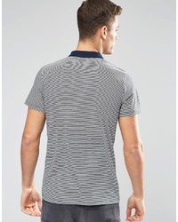 Esprit Stripe Jersey Polo Shirt