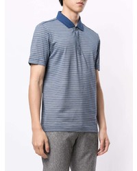 D'urban Striped Short Sleeved Polo Shirt