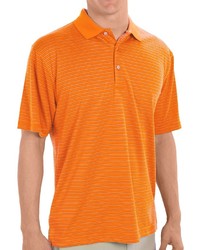 PGA Tour Striped Polo Shirt