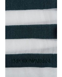 Accessories Scarf In Striped Wool And Cashmere