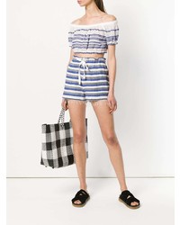 Lemlem Striped Drawstring Shorts