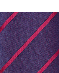 Charvet 8cm Striped Silk Tie
