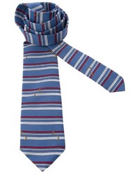 Pierre Cardin Vintage Horizontal Striped Tie