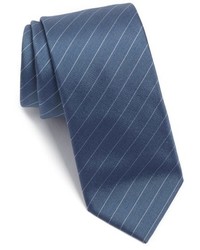 BOSS Stripe Woven Silk Wool Tie