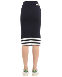 adidas 3 Stripe Single Jersey Cotton Skirt
