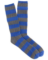 J.Crew Cashmere Stripe Socks