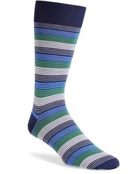 Canali Stripe Socks