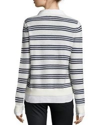 Joie Rika K Striped Layered Sweater