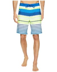 Vineyard Vines Neon Stripe Boardshorts Swimwear